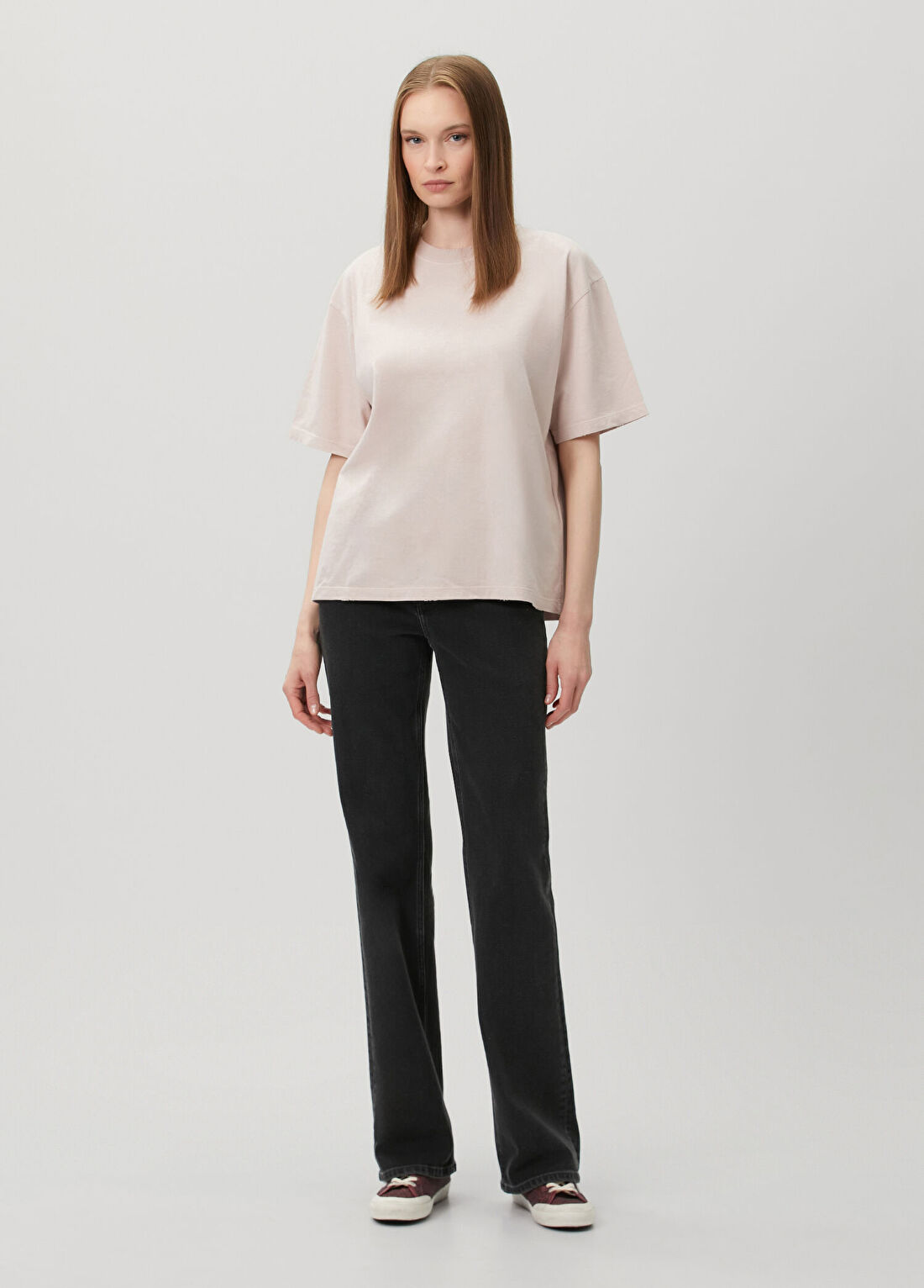 Golden Goose Pudra T-shirt görsel 2