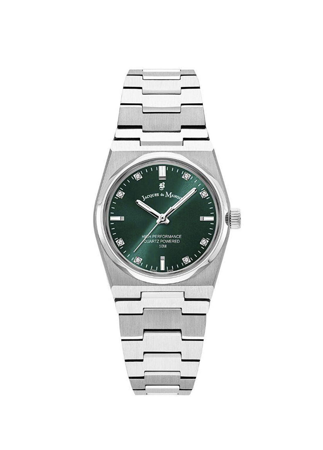 Jacques Du Manoir Horizon Ladies JWL03603 Metalik Gri Çelik Kadın Kol Saati