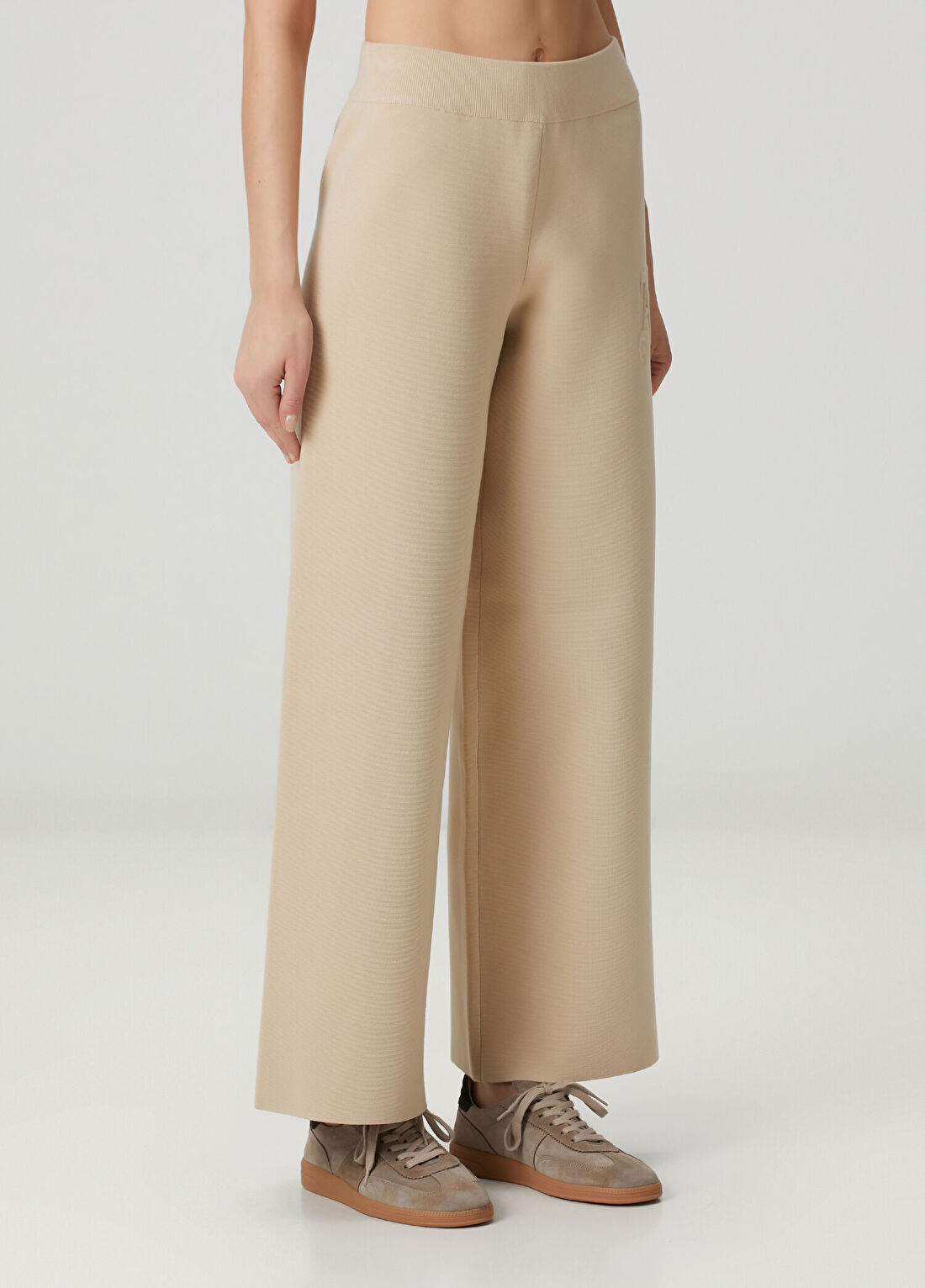 AllSaints Sonny Bej Pantolon görsel 3