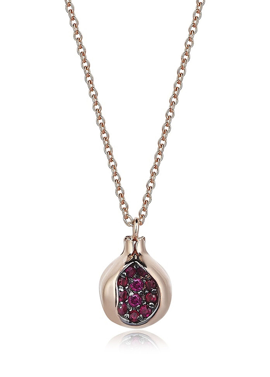 Reis Kuyumculuk Nar 14 Ayar Rose Gold Kadın Kolye