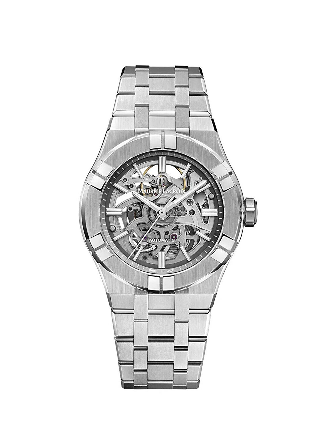 Maurice Lacroix ML-AI6007SS002030-1 Metalik Gri Erkek Kol Saati