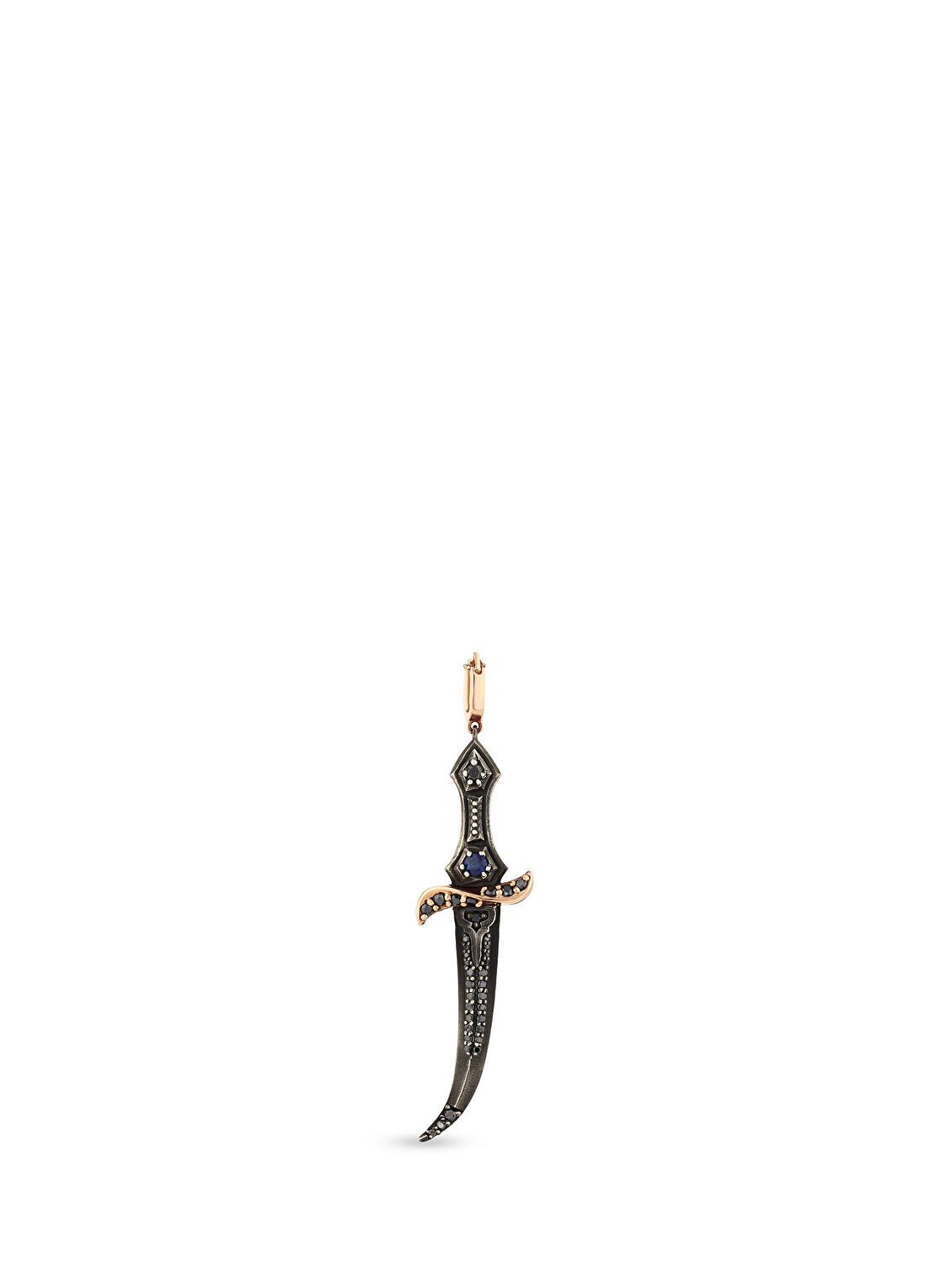 Bee Goddess Dagger Erkek Altın Kolye Ucu