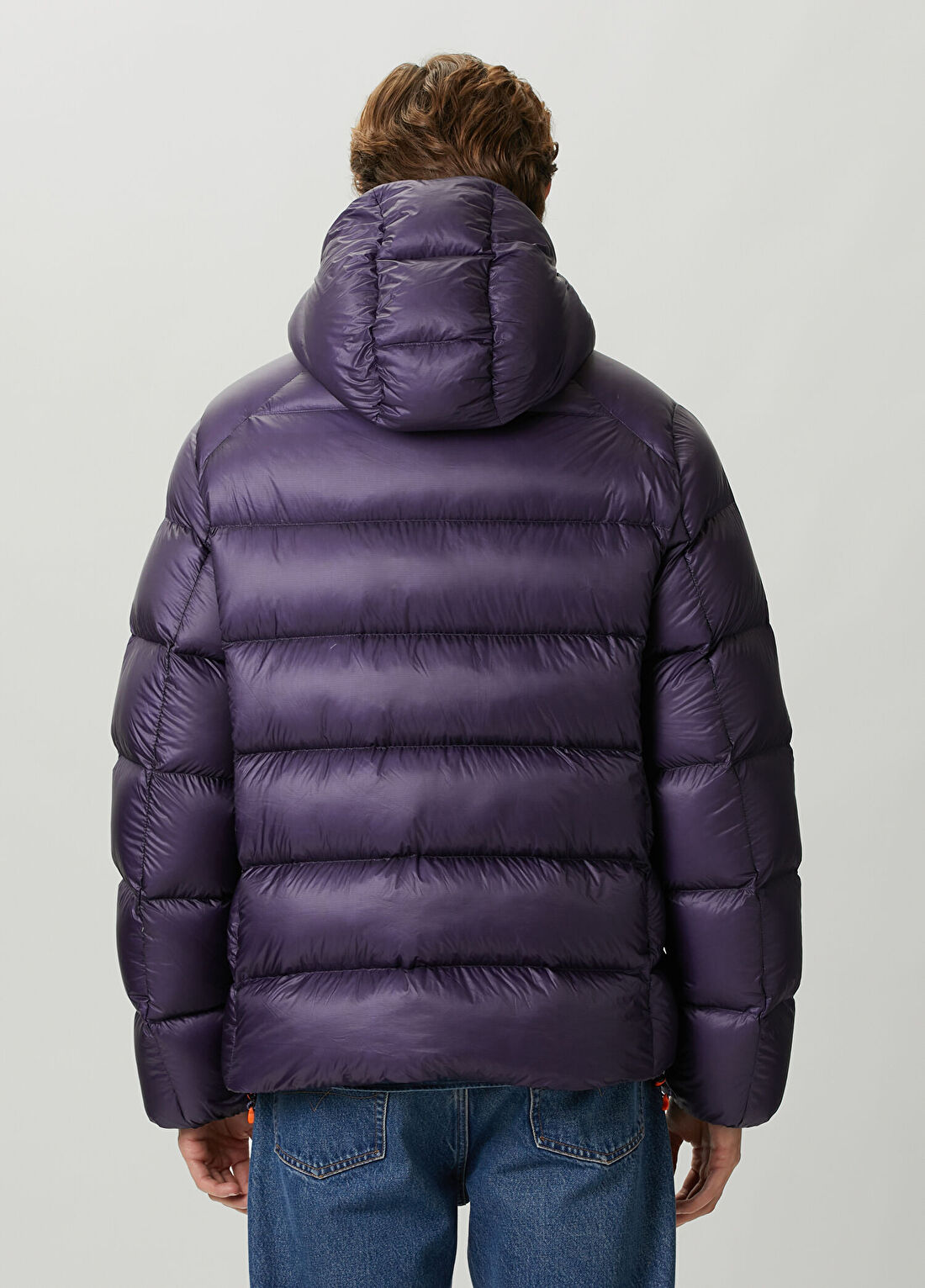 Polo Ralph Lauren Mor Kapüşonlu Puff Mont görsel 4