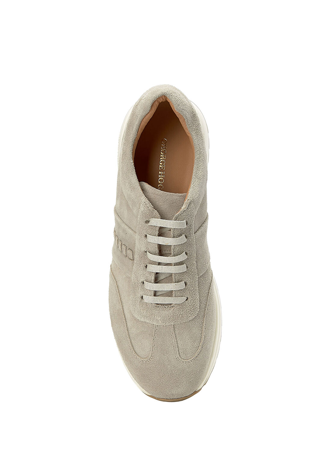 George Hogg Taş Günlük Rahat Erkek Süet Sneaker görsel 4