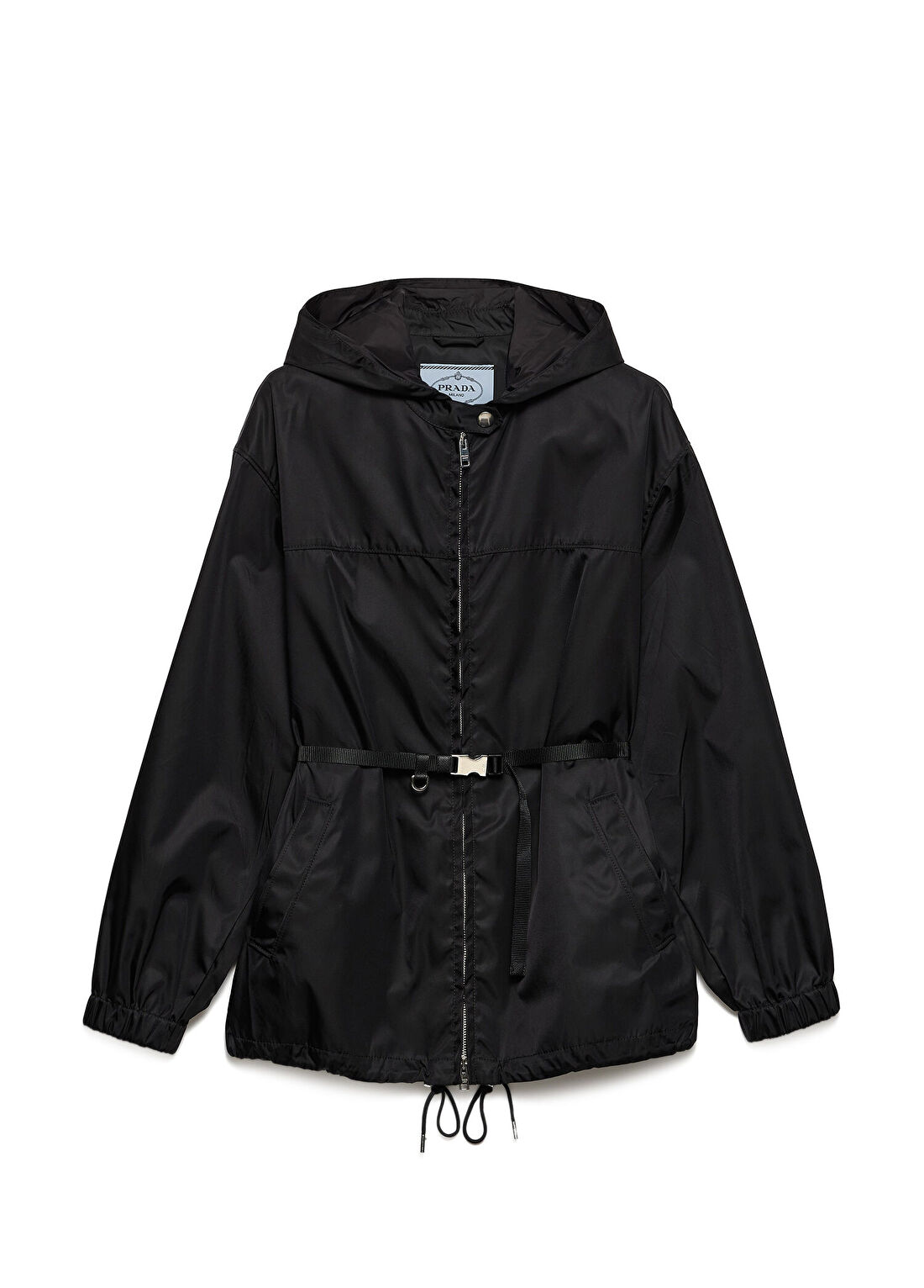 Prada Siyah Re-Nylon Kadın Mont