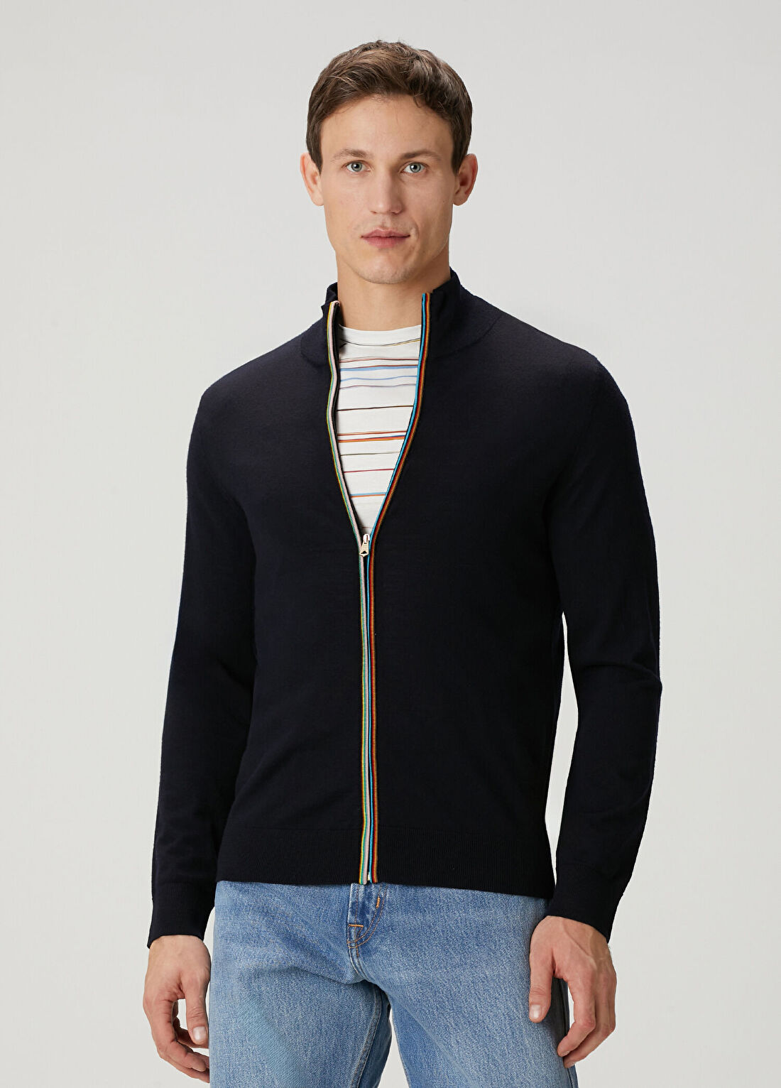 Paul Smith Lacivert Yün Triko