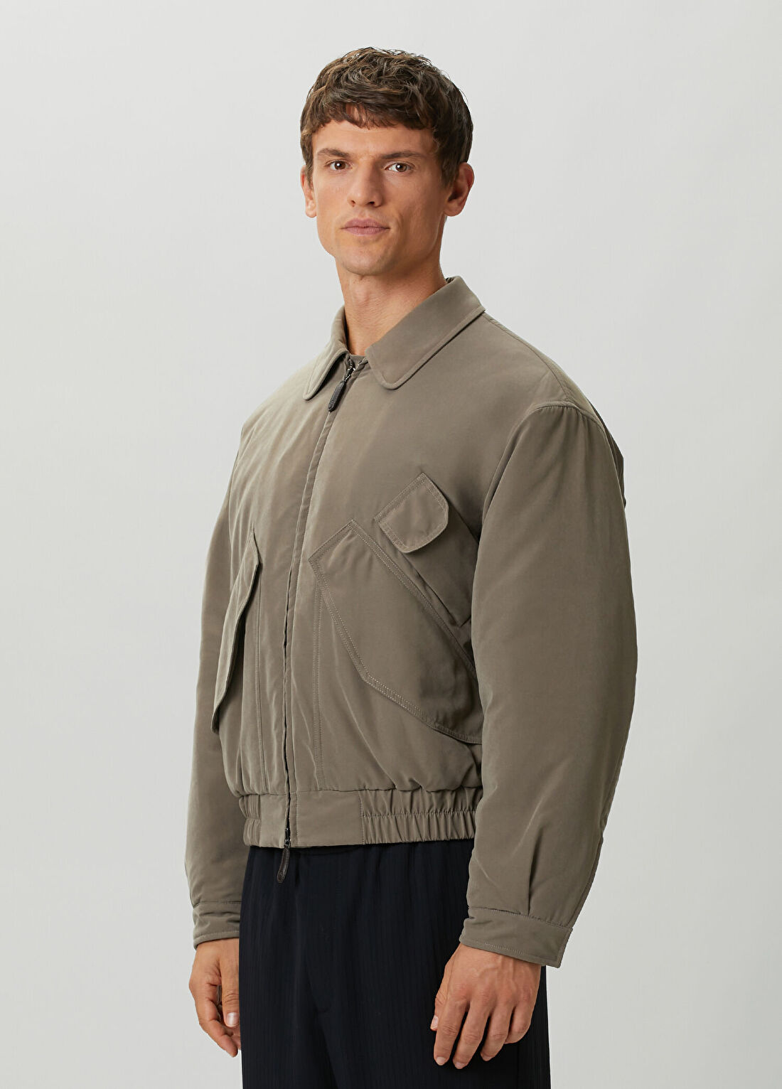 Giorgio Armani Haki Mont görsel 3