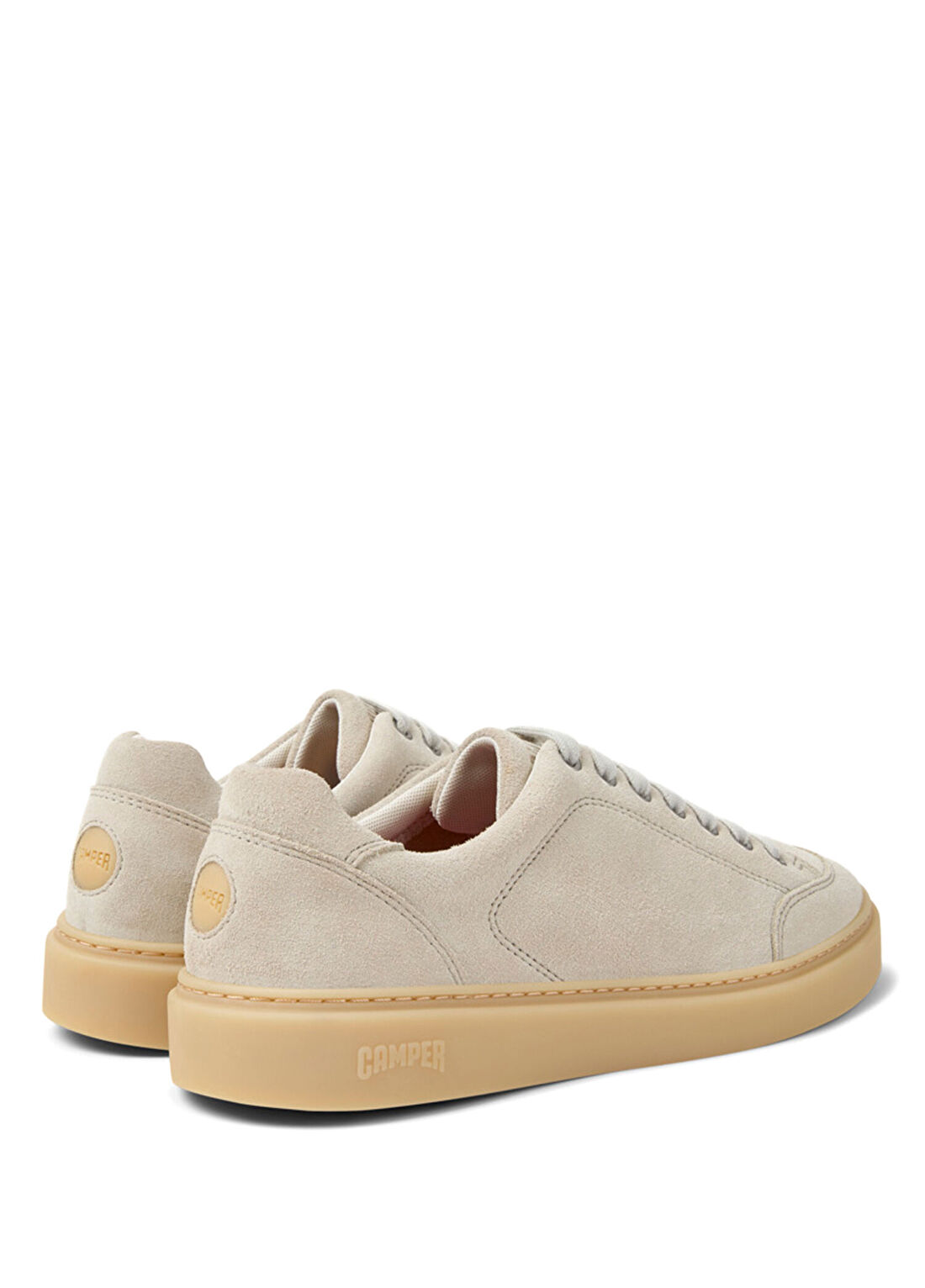 Camper Runner Bej Süet Deri Erkek Sneaker K101105-003 görsel 3