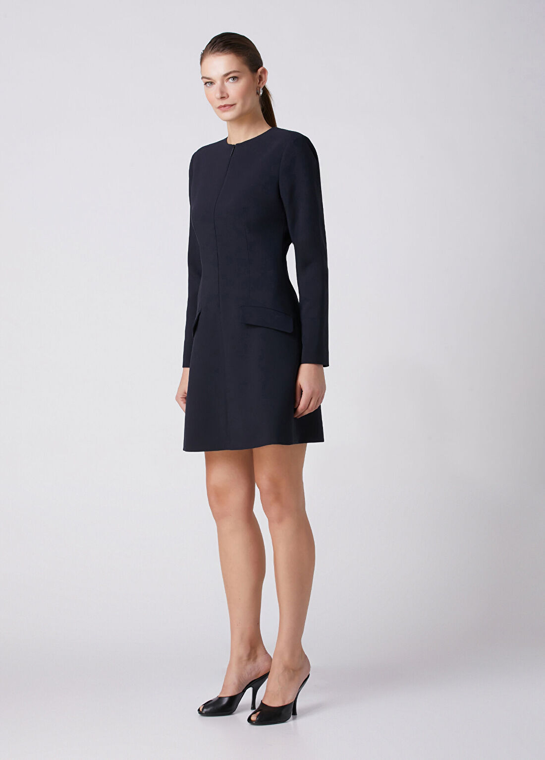 Beymen Collection Lacivert Mini Elbise