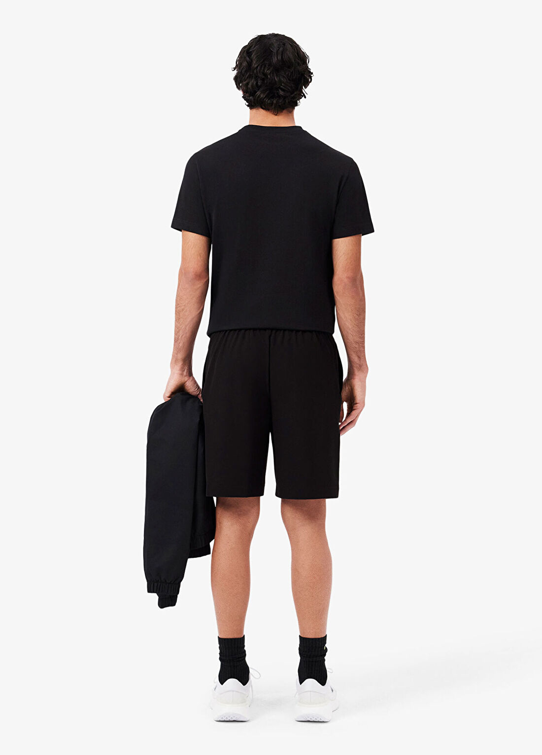 Lacoste Siyah Regular Fit Erkek Şort görsel 2