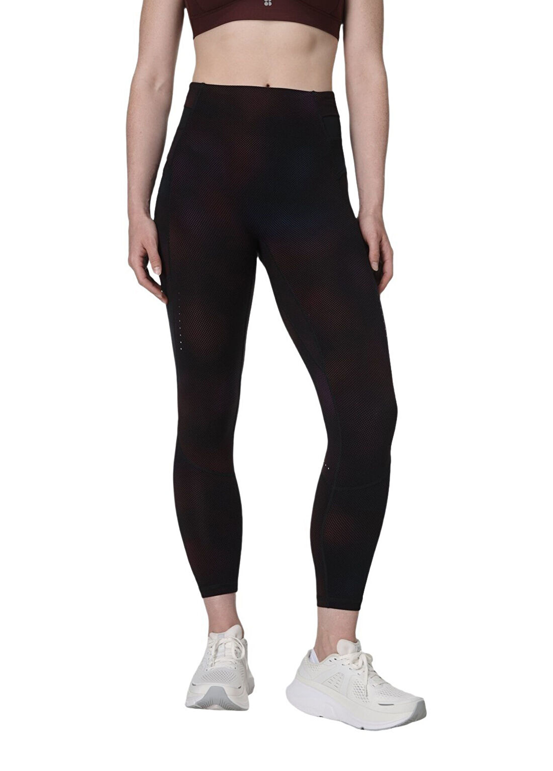 Sweaty Betty Ultimate Running 78 Legging Siyah Kadın Koşu Taytı görsel 2