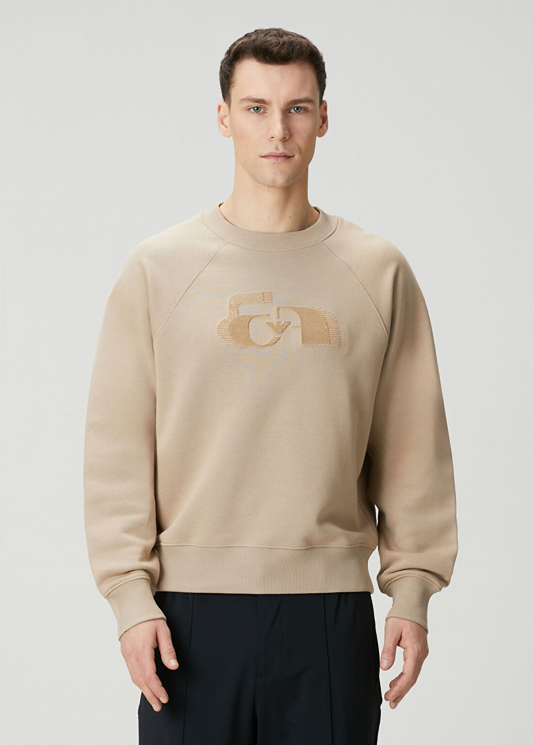 Emporio Armani Bej Sweatshirt