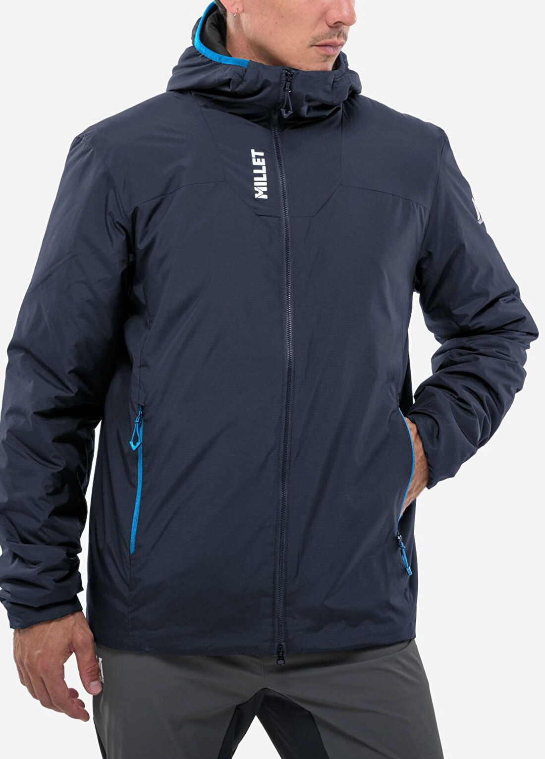 Millet Bossons Safir Kapüşonlu Erkek Spor Ceket MIV10747 N7317 görsel 3