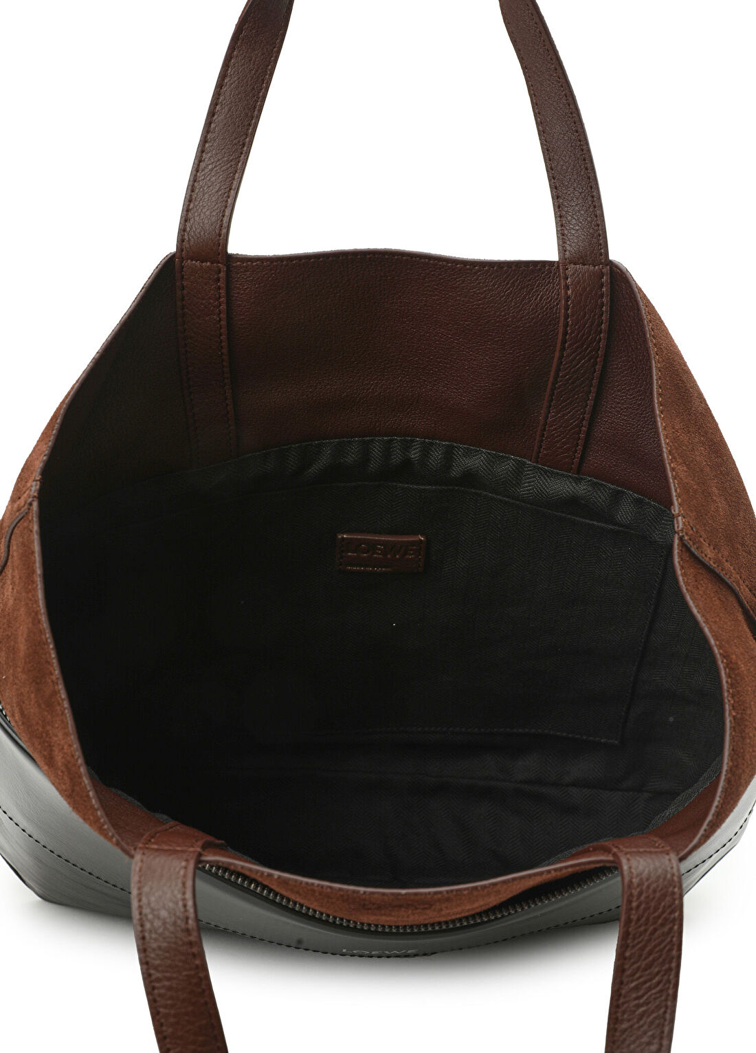 Loewe Switch Siyah Erkek Deri Çanta görsel 4