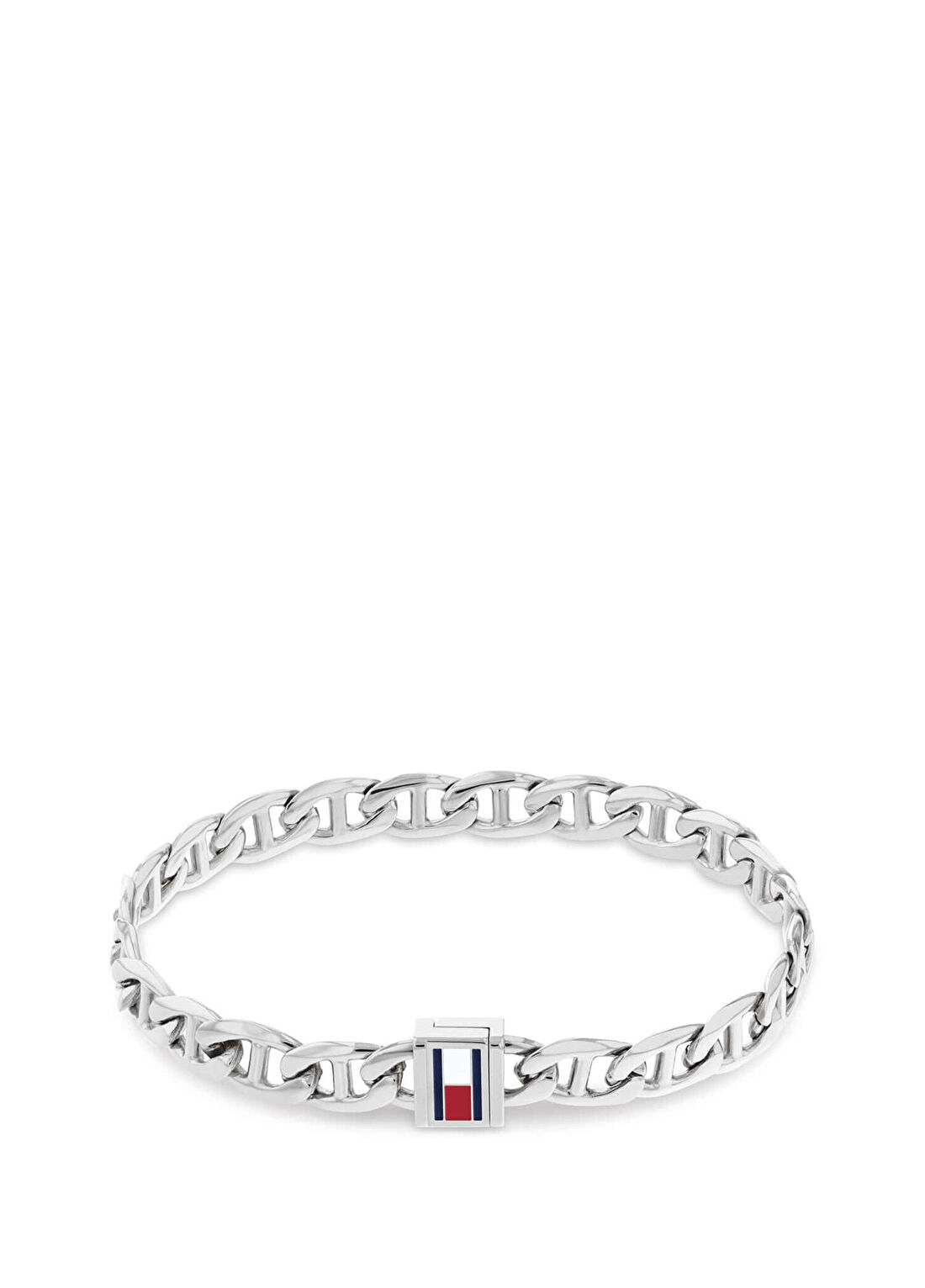 Tommy Hilfiger THJ2790645 Metalik Gri Çelik Erkek Bileklik