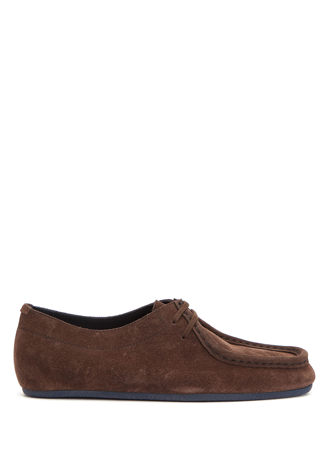 Jil Sander Hood Koyu Kahverengi Kadın Süet Loafer