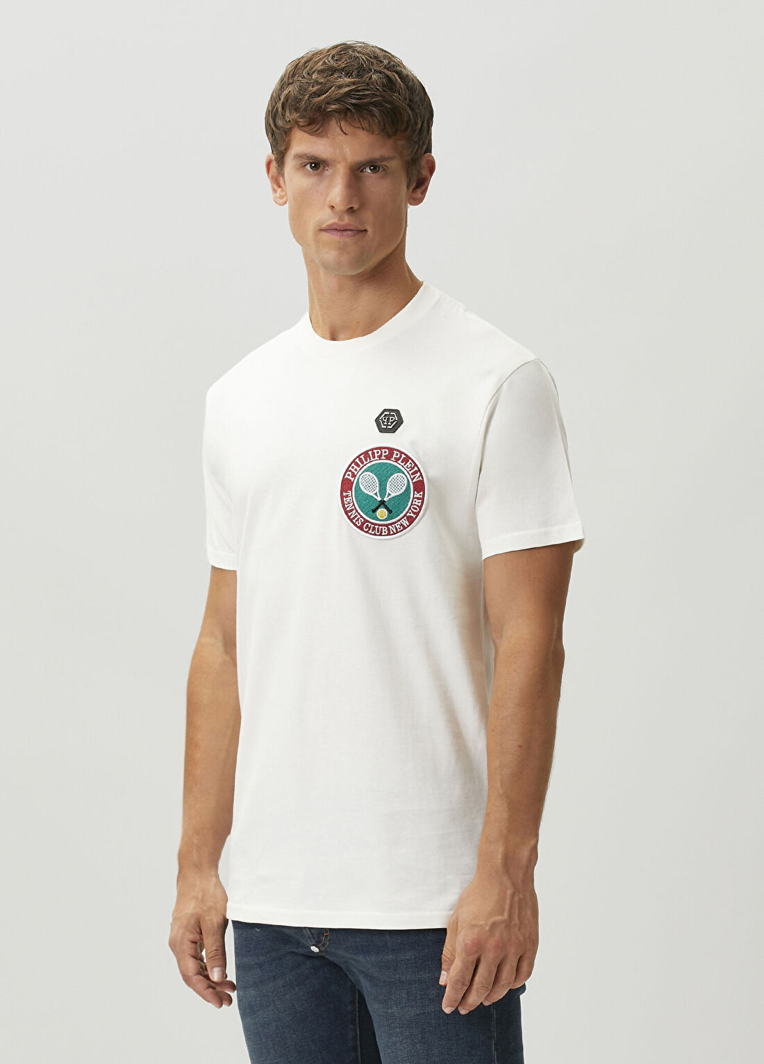 Philipp Plein Beyaz T-shirt görsel 3