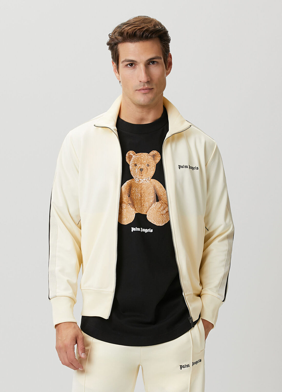 Palm Angels Ekru Sweatshirt