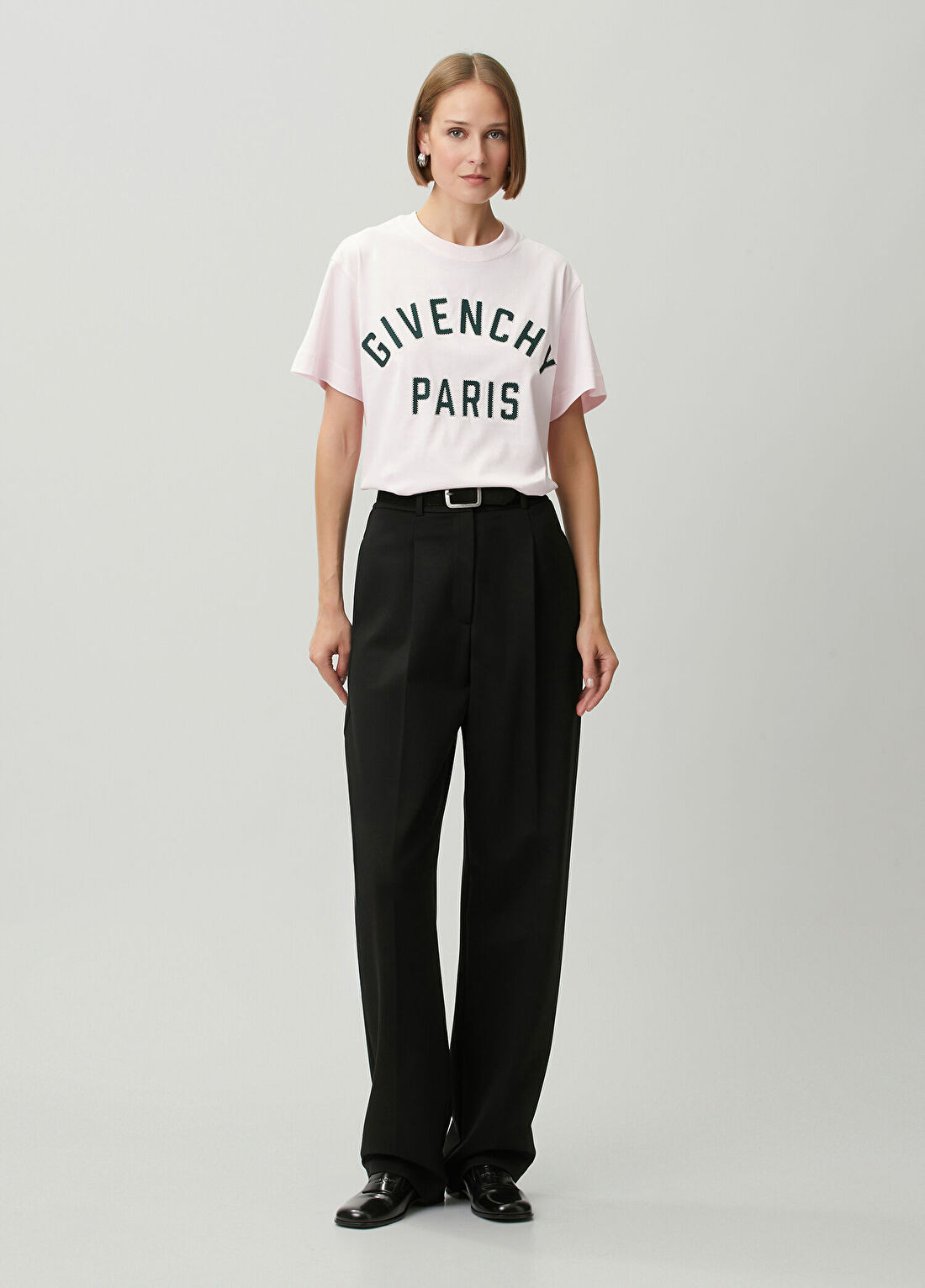Givenchy Açık Pembe Logolu T-shirt görsel 2