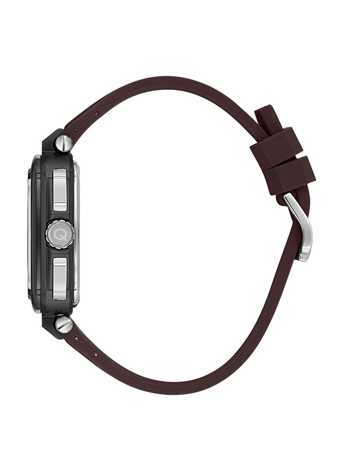 Quantum PWG1014.588 Bordo Silikon Erkek Kol Saati görsel 2