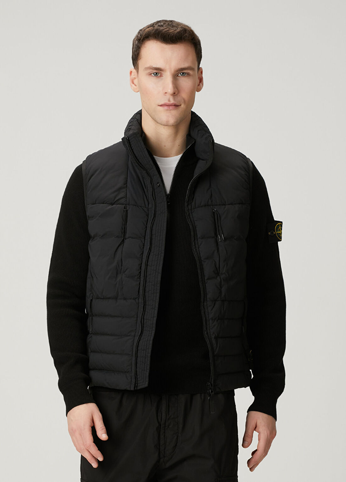 Stone Island Siyah Puff Yelek