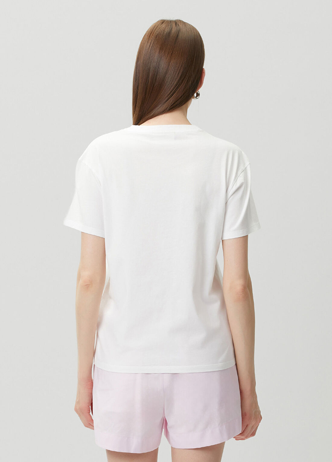 MC2 (Saint Barth) Emilie Logo Patch Detaylı T-shirt görsel 4
