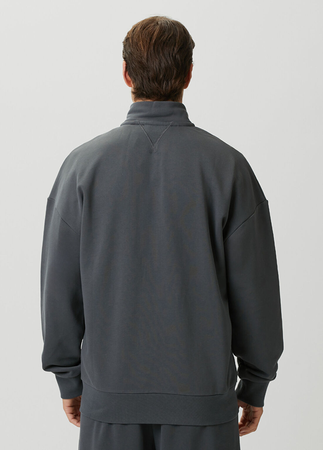 Pangaia Antrasit Sweatshirt görsel 4