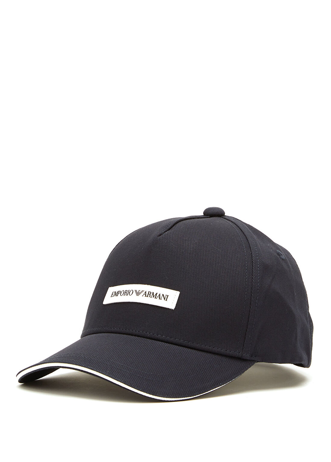 Emporio Armani Laciivert Logo Detaylı Erkek Şapka