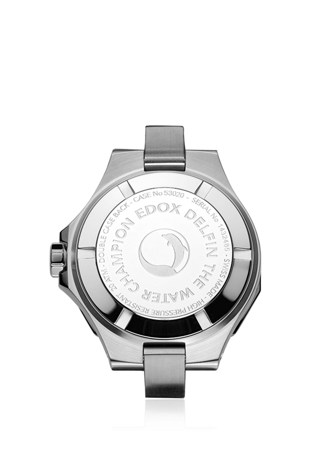 Edox Delfin 53020-3D120M-NADN Gümüş Çelik Kadın Kol Saati görsel 2