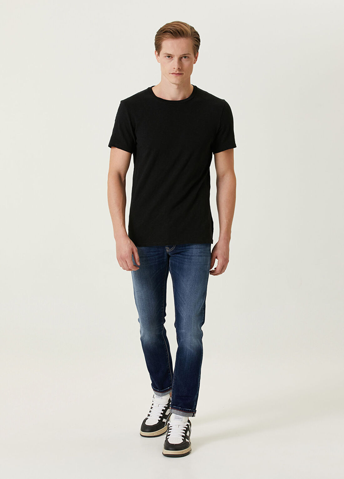 American Vintage Siyah T-shirt görsel 2