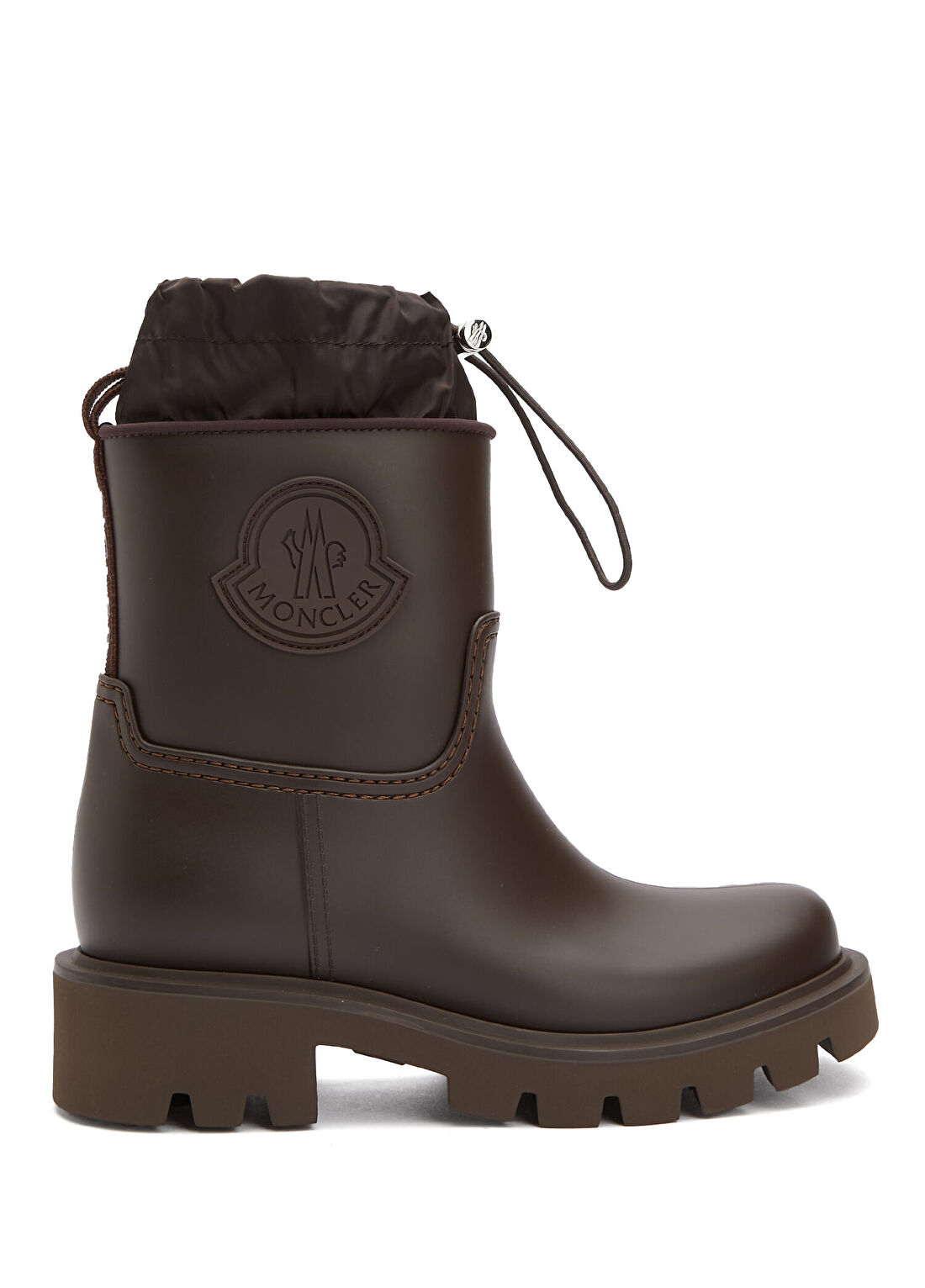 Moncler Kickstream Kahverengi Kadın Yağmur Botu