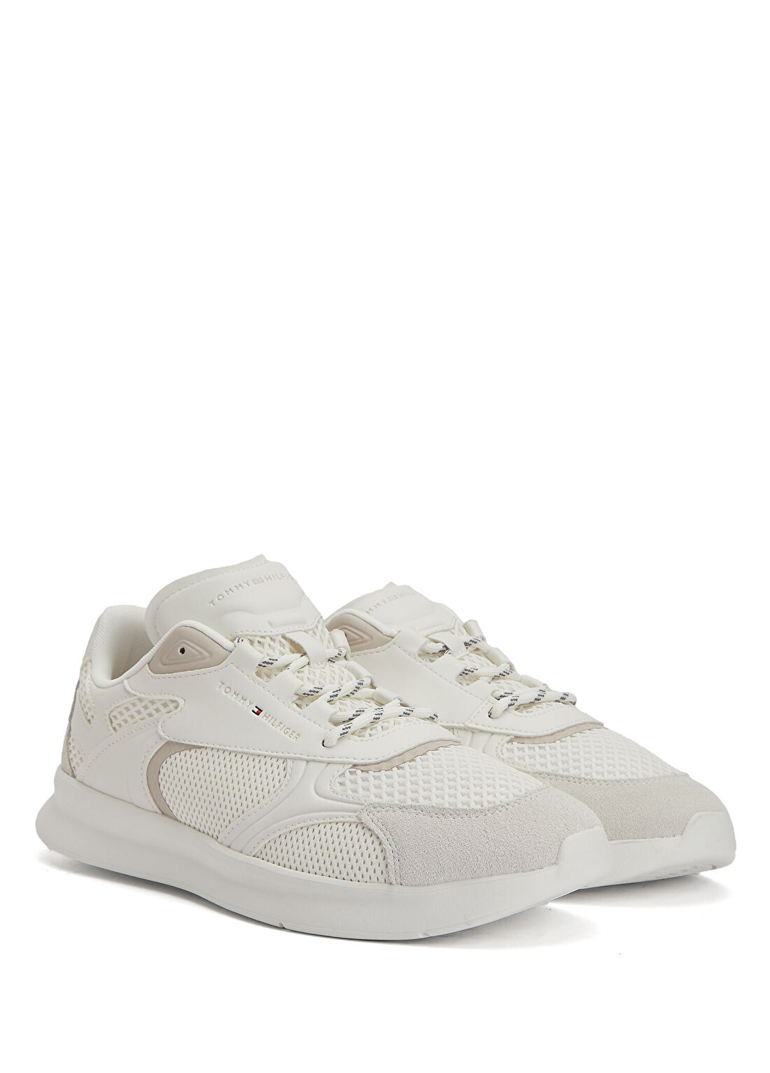 Tommy Hilfiger Lightweight Runner Beyaz Erkek Sneaker görsel 2