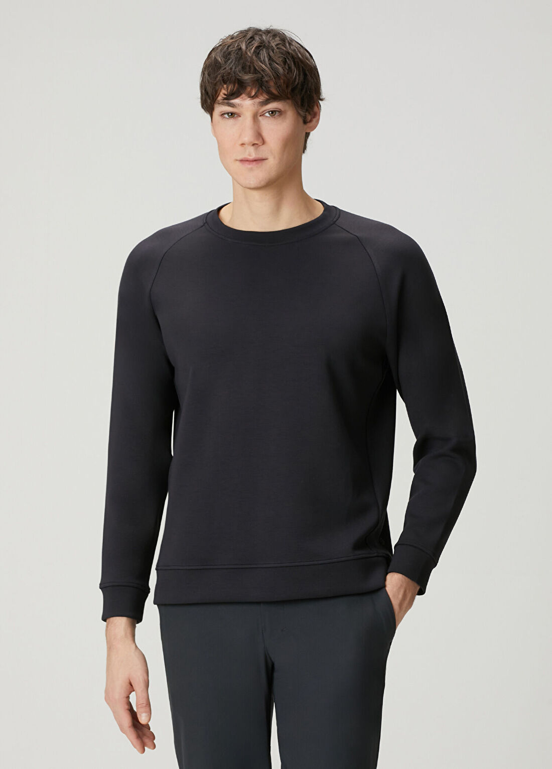 lululemon Smooth Spacer Siyah Sweatshirt