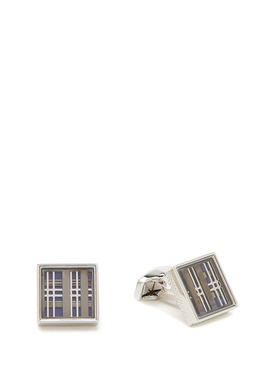 Tateossian Silver Kol Düğmesi görsel 2