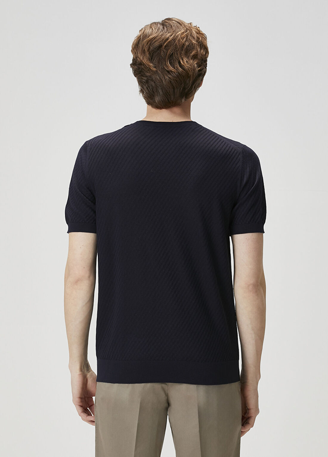Corneliani Lacivert Triko görsel 4