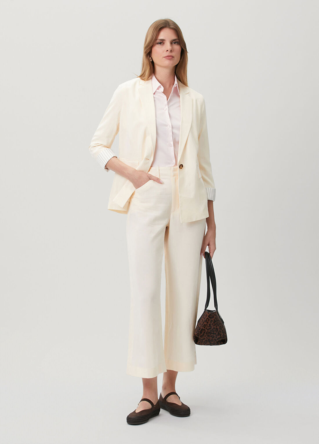 Rag&Bone Jennie Fildişi Blazer görsel 2