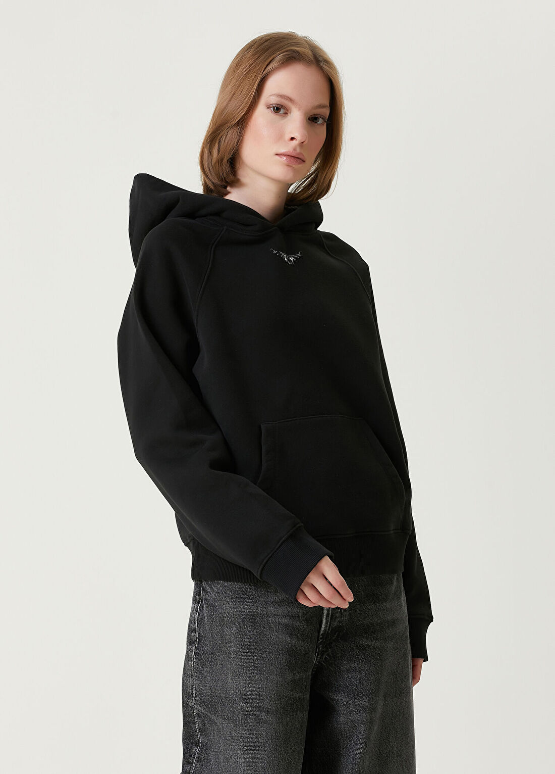 Zadig&Voltaire Siyah Kapüşonlu Sweatshirt görsel 3