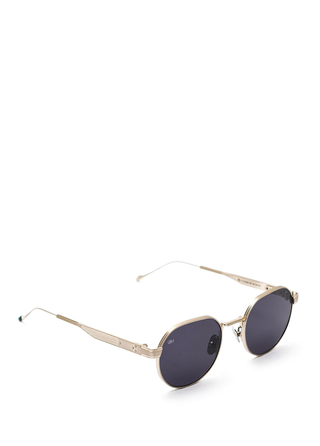 Unique Design Milano laude Gümüş Füme Metal Unisex Güneş Gözlüğü görsel 2