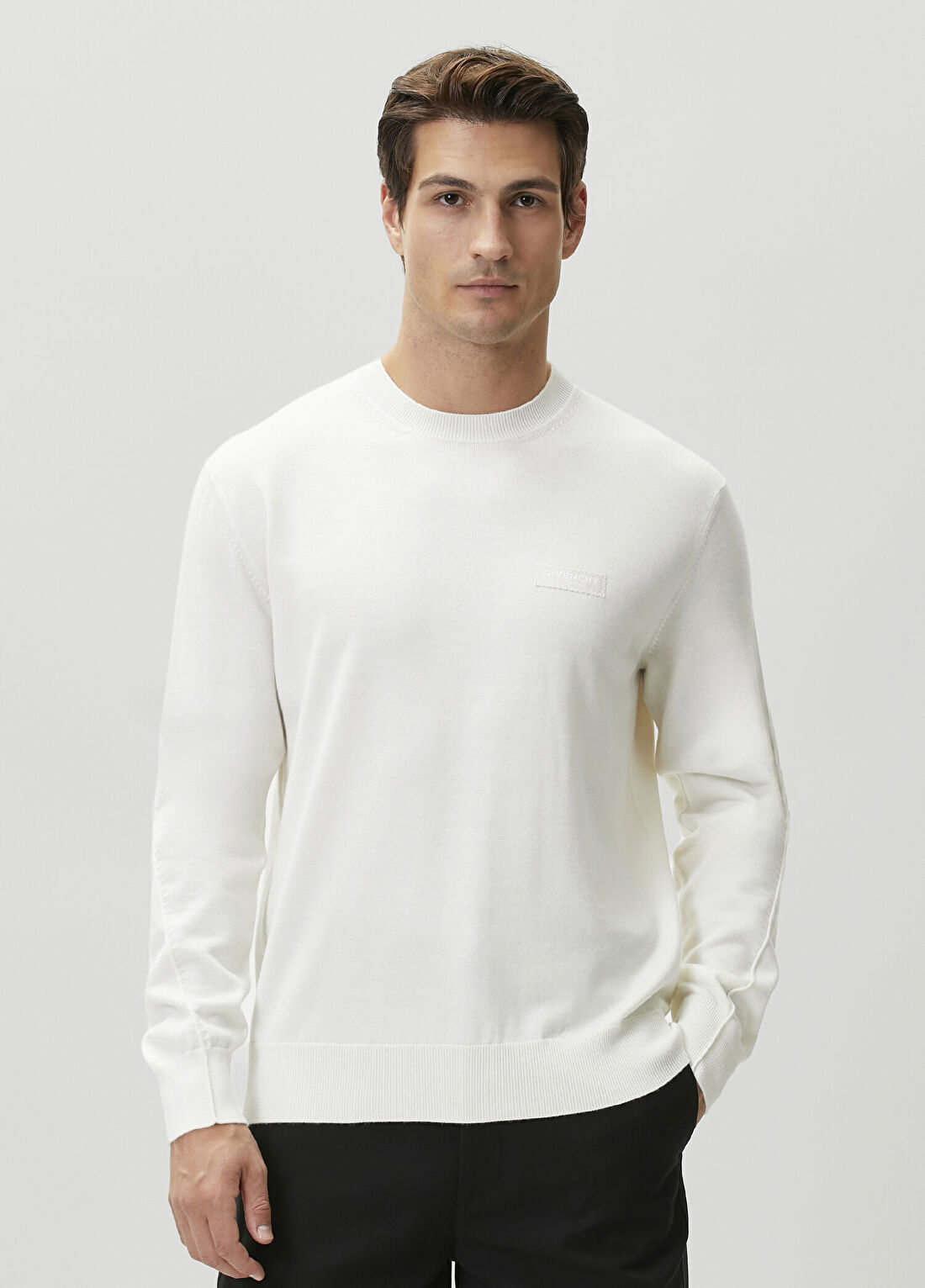 Givenchy Kırık Beyaz Yün Triko