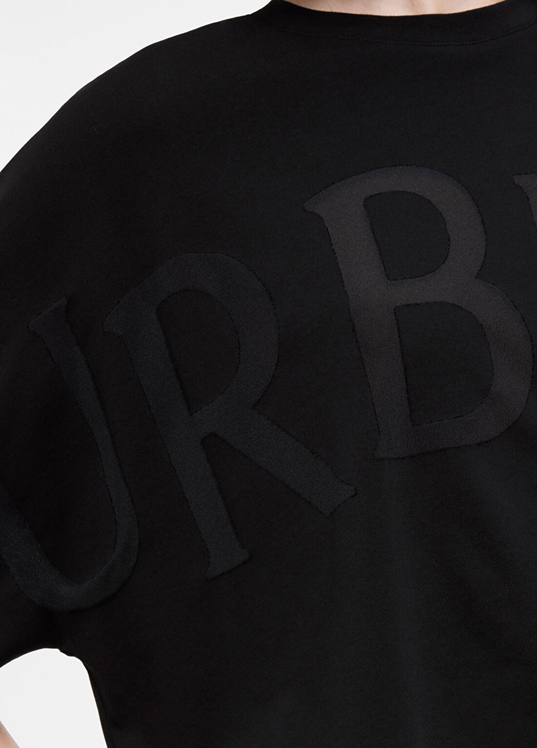 Burberry Carys Siyah Kısa Kollu Kadın T-Shirt görsel 3