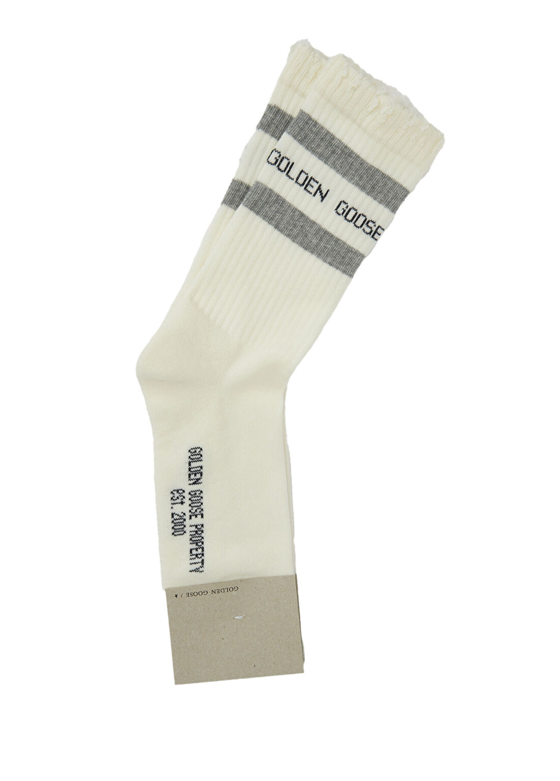 Golden Goose Beyaz Gri Erkek Şapka