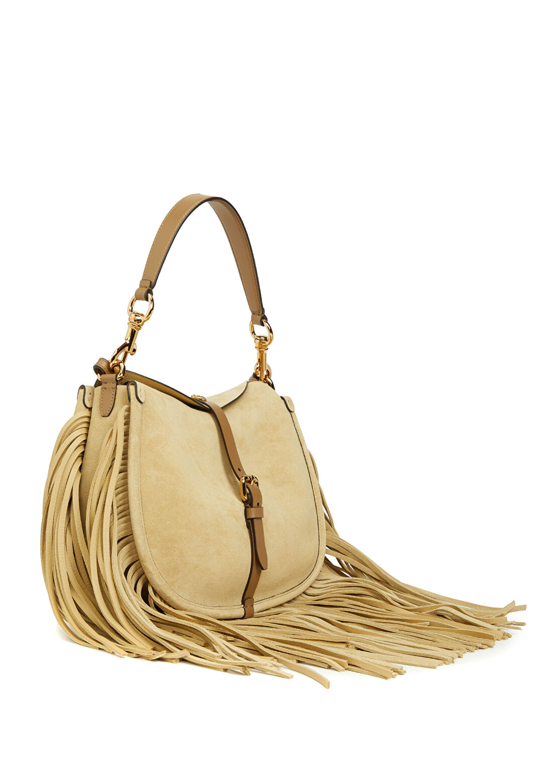 Etro Camel Kadın Süet Çanta görsel 3
