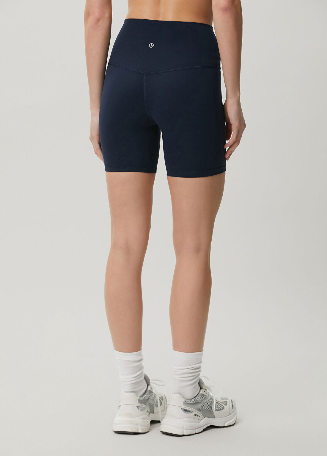 lululemon Align High Rise Lacivert Şort 6" görsel 4