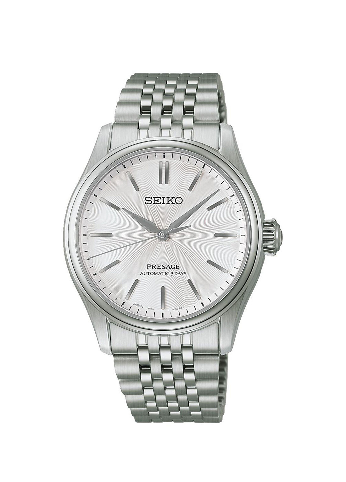 Seiko HCC001J1 Presage Classic Metalik Gri Çelik Erkek Kol Saati