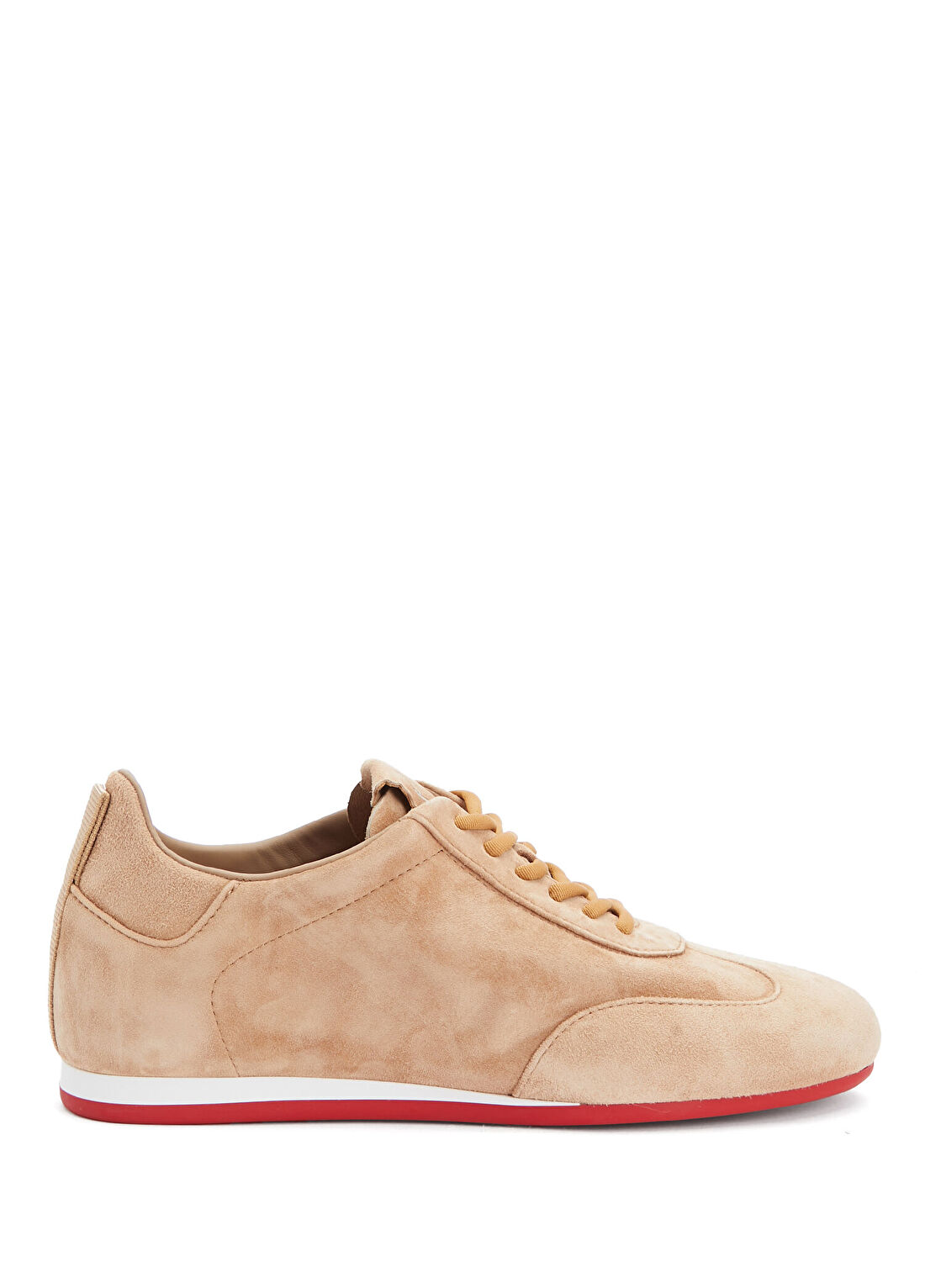Christian Louboutin Eleonora Bej Kadın Süet Sneaker