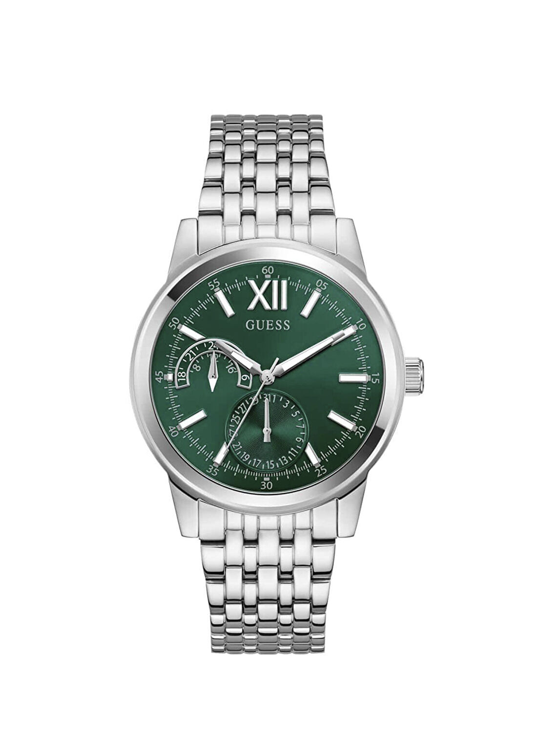 Guess GUGW0976G5 Metalik Gri Çelik Erkek Kol Saati
