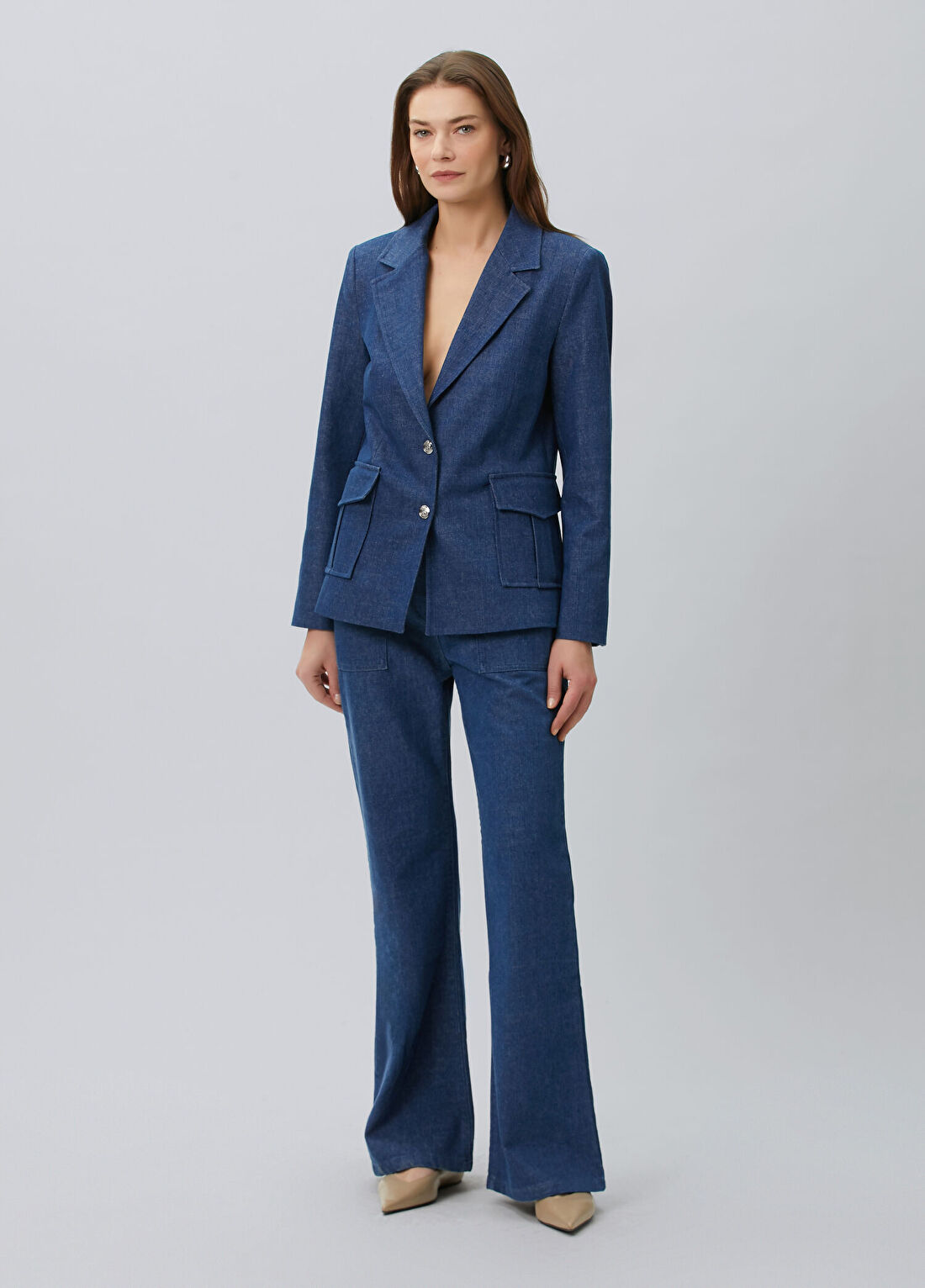 Beymen Collection Lacivert Denim Ceket görsel 2