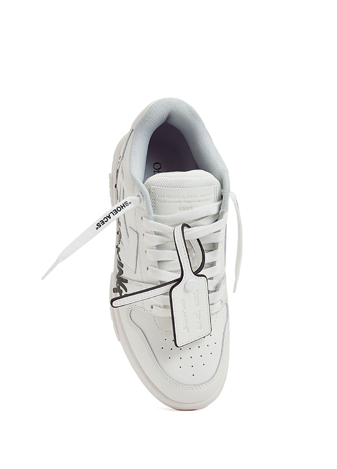Off-White Beyaz Kadın Deri Sneaker görsel 4