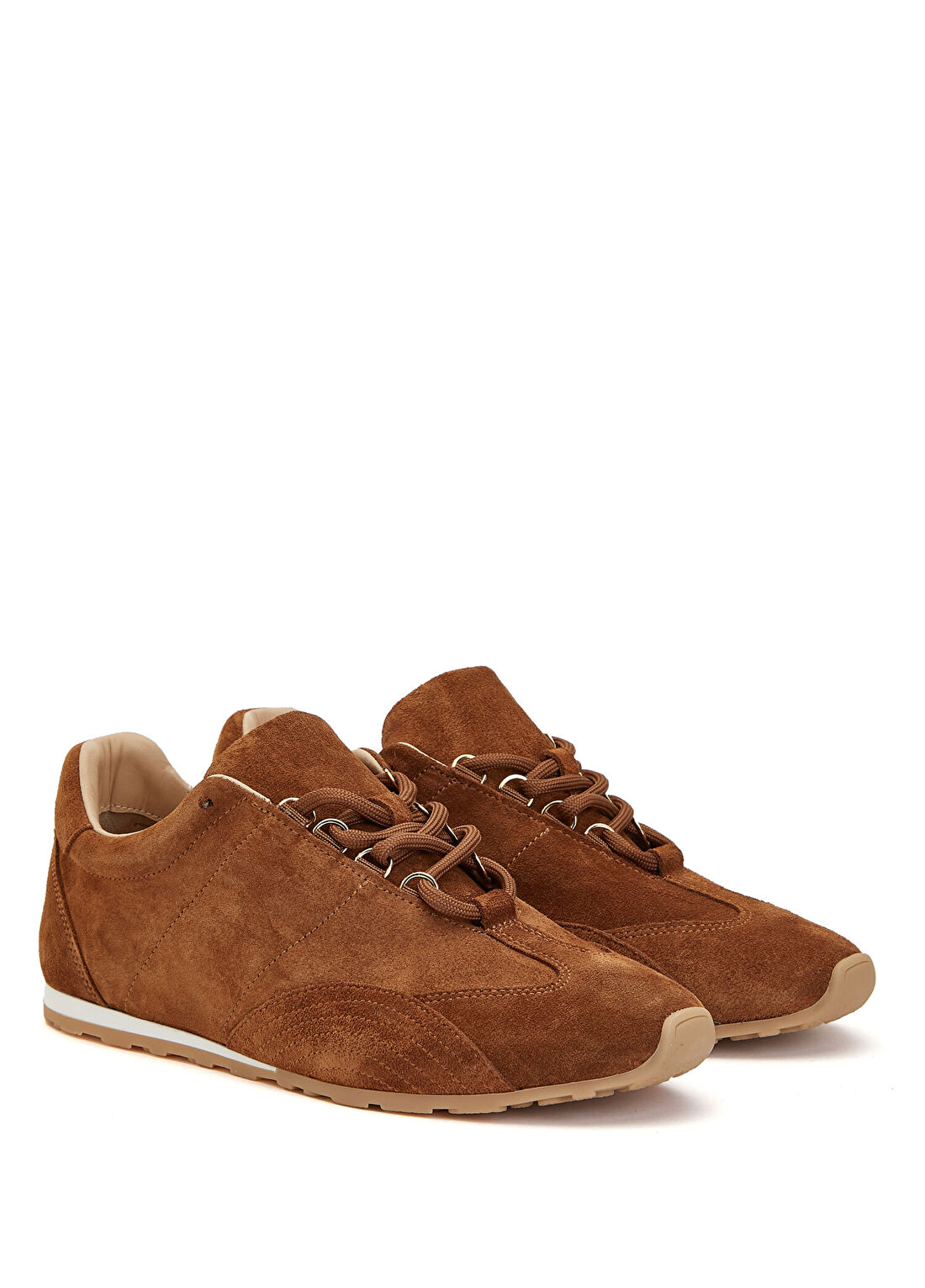 Divarese Tütün Kadın Deri Sneaker görsel 2