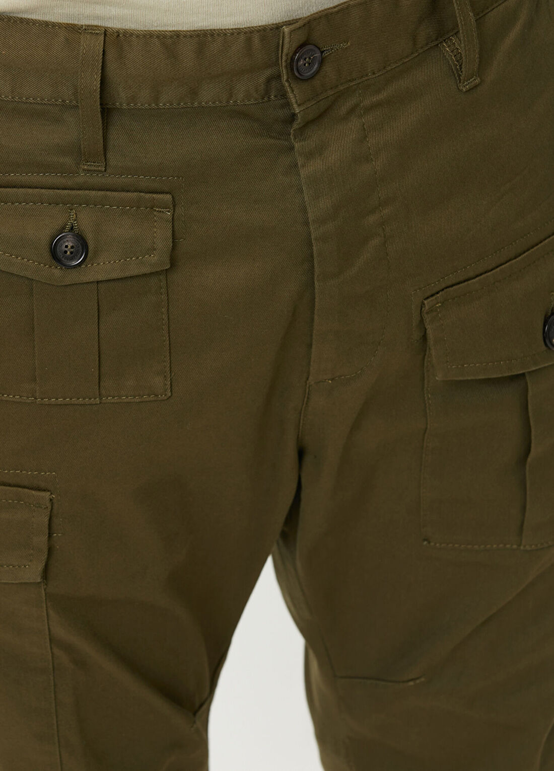 Dsquared2 Haki Kargo Pantolon görsel 4
